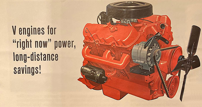 V engines for right now power, long-distance savings!